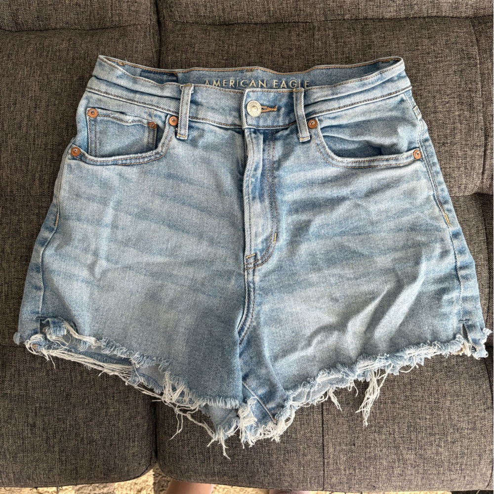 American Eagle Distressed Denim Shorts